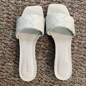 Marc Fisher Casper Block Sandal Heel Women's Size 6